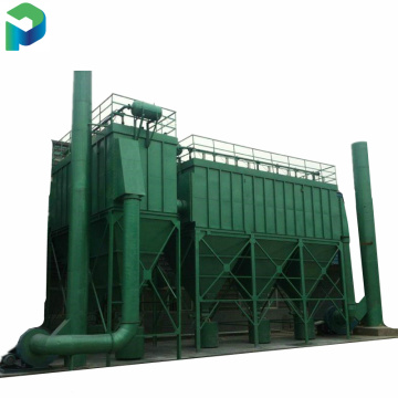 Aluminium alloy melting furnace bag -house type dust collector